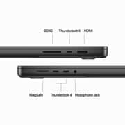 Apple MacBook Pro 16-inch (2023) - M3 Max with 14-core CPU / 36GB RAM / 1TB SSD / 30-core GPU / macOS Sonoma / English & Arabic Keyboard / Space Black / Middle East Version