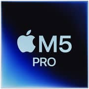 Apple MacBook Pro M5 Pro 16-inch (2026) - 18-core CPU / 24GB RAM / 1TB SSD / 20-core GPU / macOS Tahoe / English & Arabic Keyboard / Space Black / Middle East Version
