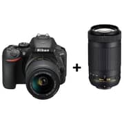 Nikon D5600 DSLR Camera Black With AF-P 18-55mm VR Lens + AF-P 70-300mm Lens