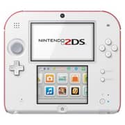 Nintendo 2DS Gaming Console White/Red + 3 Assorted Games