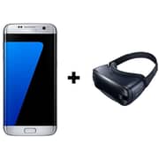 هاتف ذكي سامسونج جالاكسي إس 7 إيدج فضي