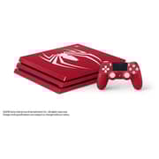 Sony PlayStation 4 Pro Gaming Console 1TB Red Limited Edition With Spiderman Game Bundle