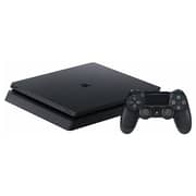 Sony PlayStation 4 Slim Console 500GB Black - Middle East Version + FIFA19 (AR) Game