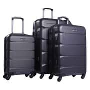 Para John 3pcs Sphinx Trolley Luggage Set Grey