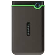 Transcend TS2TSJ25M3S Storejet USB 3.1 External Hard Drive 2TB Grey/Green