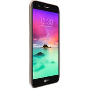 LG K10 2017 4G Dual Sim Smartphone 16GB Gold + Case