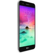 LG K10 2017 4G Dual Sim Smartphone 16GB Titan + Case