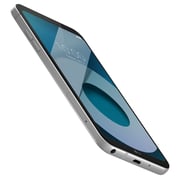 LG Q6 Plus 4G Dual Sim Smartphone 64GB Platinum + Case