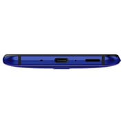 إتش تي سي يو 11 هاتف ذكي أزرق + شاحن سيارة + حافظة