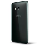 HTC U11 4G Dual Sim Smartphone 128GB Brilliant Black+Car Charger+Flip Case