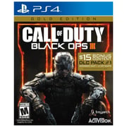 PS4 Call Of Duty Black OPS III Gold Edition Game