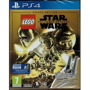 PS4 Lego Star Wars: The Force Awakens Deluxe Edition Game With Kylo Ren's Command Shuttle LEGO Minifigure