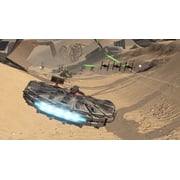 PS4 Lego Star Wars: The Force Awakens Deluxe Edition Game With Kylo Ren's Command Shuttle LEGO Minifigure