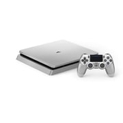 Sony PlayStation 4 Slim Console 500GB Silver - Middle East Version + DualShock 4 Controller