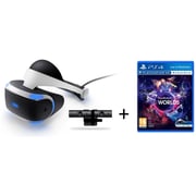 Sony PlayStation VR Headset White - Middle East Version with Camera CUHZVR1ECAM + 1 Game