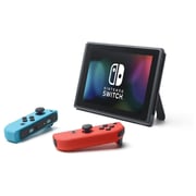 Nintendo Switch 32GB Neon Blue/Red Middle East Version + Sparkfox Premium Carry Case