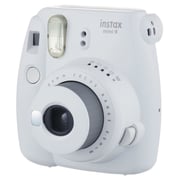 Fujifilm Instax Mini 9 Instant Film Camera Smoky White + 10 Sheets