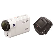 Sony FDRX3000R 4K Action Camera White W/ Live View Remote
