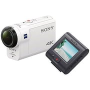 Sony FDRX3000R 4K Action Camera White W/ Live View Remote