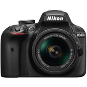 Nikon D3400 DSLR Camera Black With AF-P 18-55mm VR Lens + 55-200 VRII Lens