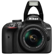 Nikon D3400 DSLR Camera Black With AF-P 18-55mm VR Lens + 55-200 VRII Lens