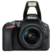 Nikon D5600 DSLR Camera Black + AF-P 18-55 VR Lens + 55-200mm AFS VR II Lens