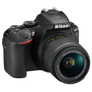 Nikon D5600 DSLR Camera Black + AF-P 18-55 VR Lens + 55-200mm AFS VR II Lens