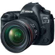 Canon EOS 5D Mark IV DSLR Camera Black With 24-70mm F/4L IS USM Lens