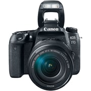 Canon EOS 77D DSLR Camera Black With EFS 18-135mm IS USM Lens