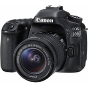 Canon EOS 80D DSLR Camera Black With EFS 18-55mm IS STM Lens