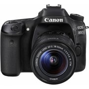 Canon EOS 80D DSLR Camera Black With EFS 18-55mm IS STM Lens