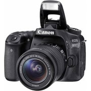 Canon EOS 80D DSLR Camera Black With EFS 18-55mm IS STM Lens