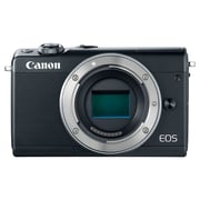 Canon EOS M100 Mirrorless Digital Camera Body Black With EF-M15-45 IS STM Lens