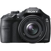 Sony ILCE3500 A3500 Digital Mirrorless Camera Black + 18-50mm + 55-210mm Lens