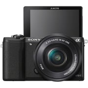 Sony Alpha A5100 APS-C Interchangeable Lens Mirrorless Camera Black - ILCE5100LB