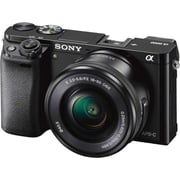 Sony ILCE6000LB A6000 Digital Mirrorless Camera Black + 16-50mm Lens