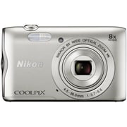 Nikon Coolpix A300 Digital Compact Camera Silver