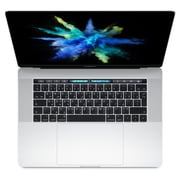 MacBook Pro 15-inch with Touch Bar and Touch ID (2016) - Core i7 2.6GHz 16GB 256GB 2GB Silver English/Arabic Keyboard