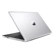 HP 15-BS004NE Laptop - Core i3 2GHz 4GB 1TB 2GB Win10 15.6inch HD Silver English/Arabic Keyboard