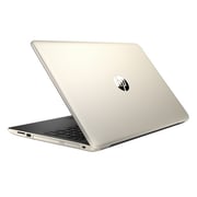HP 15-BS010NE Laptop - Core i5 2.5GHz 8GB 1TB 4GB Win10 15.6inch HD Gold English/Arabic Keyboard