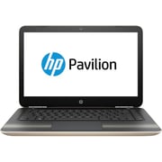 HP Pavilion 14-AL106NE Laptop - Core i5 2.5GHz 8GB 1TB 4GB Win10 14inch FHD Gold