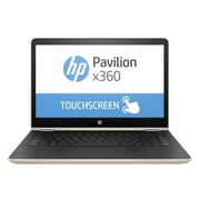 HP Pavillion x360 14-BA004NE Convertible Touch Laptop - Core i5 2.5GHz 8GB 1TB+128GB 2GB Win10 14inch FHD Gold