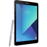 جهاز سامسونج جالاكسي تاب S3 SM-T825 تابلت- فضي أندرويد، واي فاي+تقنية 4G ذاكرة 32 جيجابايت و4 جيجابايت قياس 9.7 بوصة