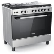 Midea Freestanding Cooker with 5 Gas Burner LME95030FFD-C