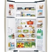 Hitachi Side By Side Refrigerator 660 Litres RW660PUK3GBK