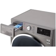 LG Front Load Washer 8kg Motion Direct Drive Add Item Smart Diagnosis F4J5TNP7S