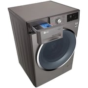 LG Front Load Washer 8kg Motion Direct Drive Add Item Smart Diagnosis F4J5TNP7S
