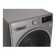 LG Front Load Washer 8 kg & 5 kg dryer F4J6TMP8S, 6 Motion Direct Drive, Add Item, ThinQ