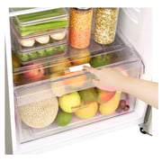LG Top Mount Refrigerator 335 Litres GRC402RLCN, Linear Cooling, DoorCooling+, Moist Balance Crisper™
