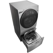LG Washing Machine TWINWash 10.5Kg Washer & 7Kg Dryer Superior Washer and Dryer with TrueSteam FH4G1JCH6N&F8K5XNK4